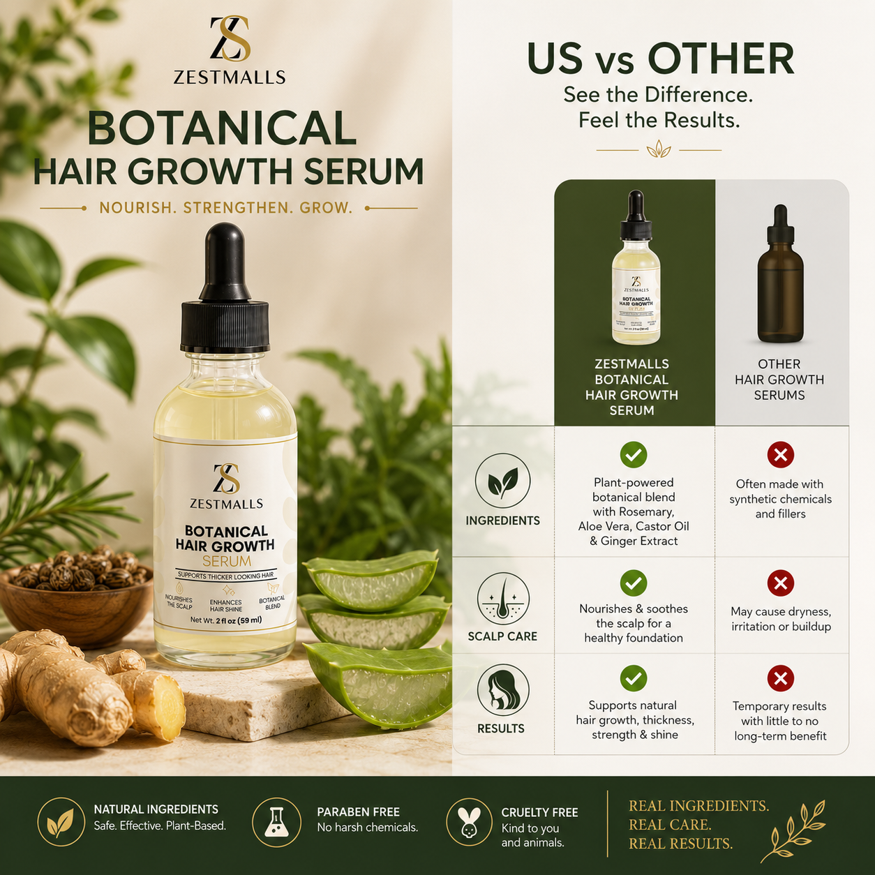 Botanical Hair Growth Serum